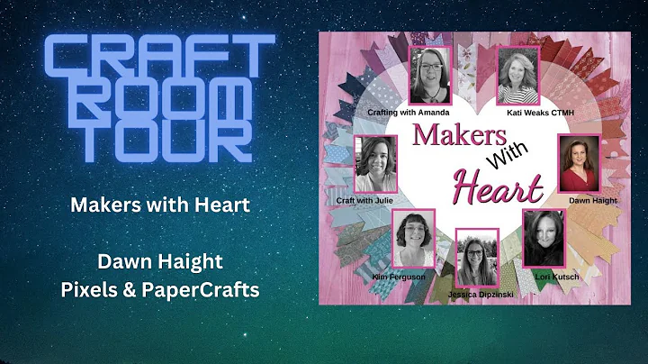 Craft Room Tour with Makers with Heart | Pixels & ...