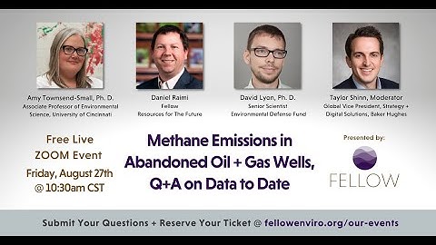 Methane Emissions in Abandoned Oil + Gas Wells