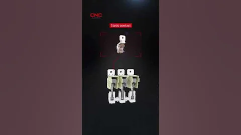 MCCB Moulded Case Circuit Breaker with shunt trip relay and auxiliary contact