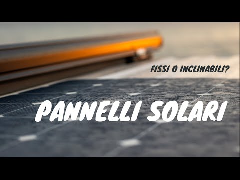 PANNELLI SOLARI FISSI