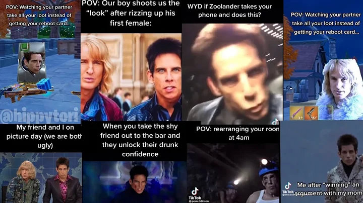 Zoolander Stare Meme Compilation