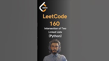 LeetCode#160 Intersection of Two Linked Lists - Python