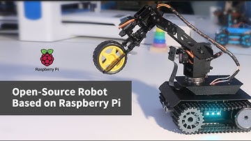 Adeept RaspTank Pro - Smart Robot Car Kit for Raspberry Pi with Robotic Arm
