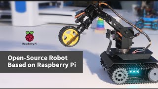 Adeept RaspTank Pro - Smart Robot Car Kit for Raspberry Pi with Robotic Arm