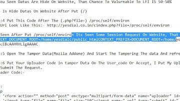 Hack webite using LFI by ADesh kolte