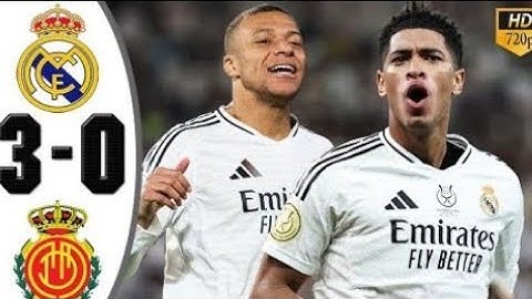 Real Madrid vs Mallorca | 3 - 0 | All Goals & Highlights | Semi Finals