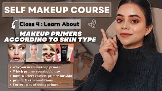 Class 4 | SELF MAKEUP COURSE | Makeup Primer according to the Skin | Free Online Makeup Course screenshot 5