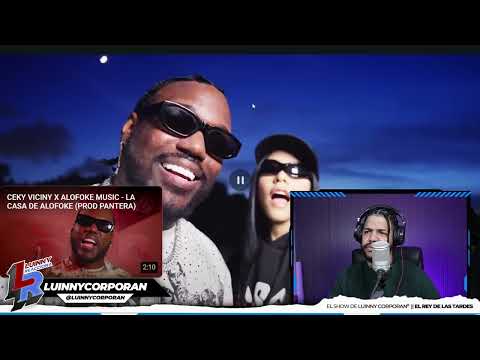 CEKY VICINY X ALOFOKE MUSIC ALWAYS THE MOST LUINNY REACTS