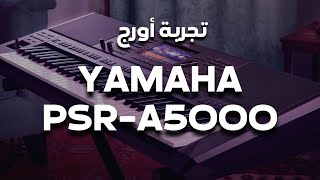 #YAMAHA #A5000 - تجربة اورج