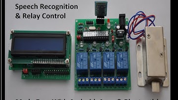 Bluetooth Controlled Speech Recognition & Relay Control - A Kickstarter Campaign!