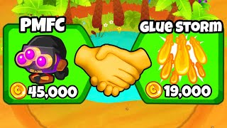 This Dart-Glue Combination DELETES Rushes! (Bloons TD Battles 2)