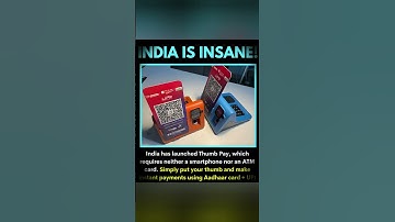 Make UPI payments with your thumb, UPI without QR codes and smartphones#upi #viral #news #shorts #yt