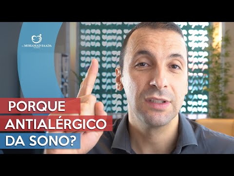 Vídeo: Por que a cetirizina causa sonolência?