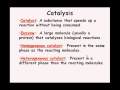 Activation energy  catalysis