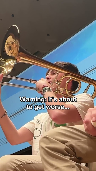 how to prank a trombonist...