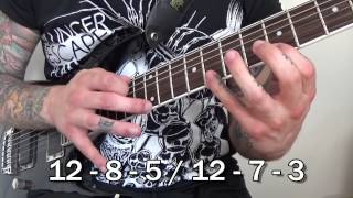 BEGINNER TAPPING EXERCISES - Matt Zerkovich Guitar Lesson chords
