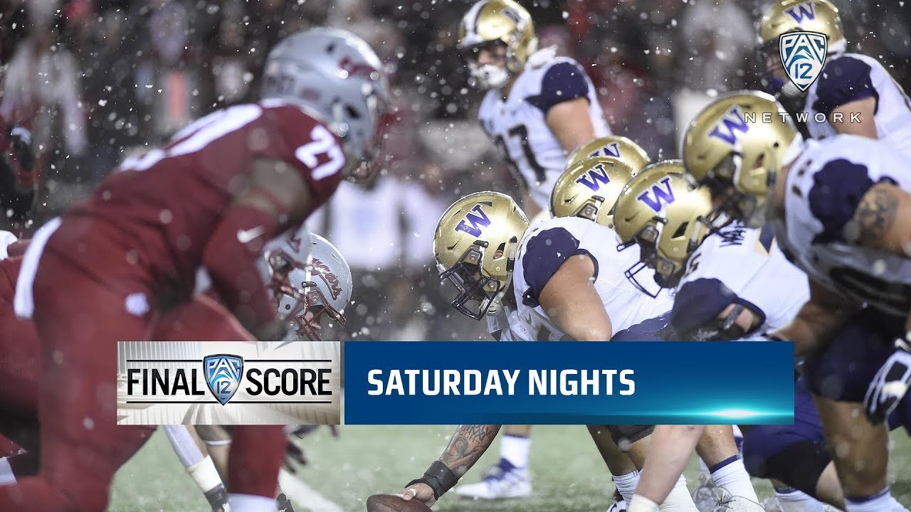 Highlights No. 16 UW football No. 8 WSU at Apple Cup with