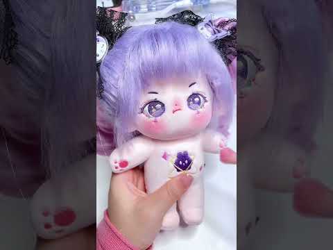 My purple baby doll #toyreviews #doll #asmr