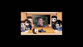 MY FIRST REACTION VIDEO THE GREASERS REACT TO PONYBOY #theoutsiders #ponyboycurtis #gachareact
