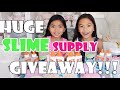 HUGE SLIME SUPPLY GIVEAWAY! *CLOSE *Winners will be announced soon