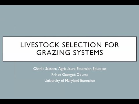 2022 Maryland-Delaware Virtual Forage Conference