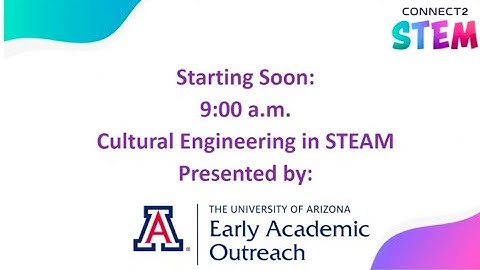Connect2STEM TV - Cultural Engineering in Science, Technology, Engineering, Art and Math (STEAM)