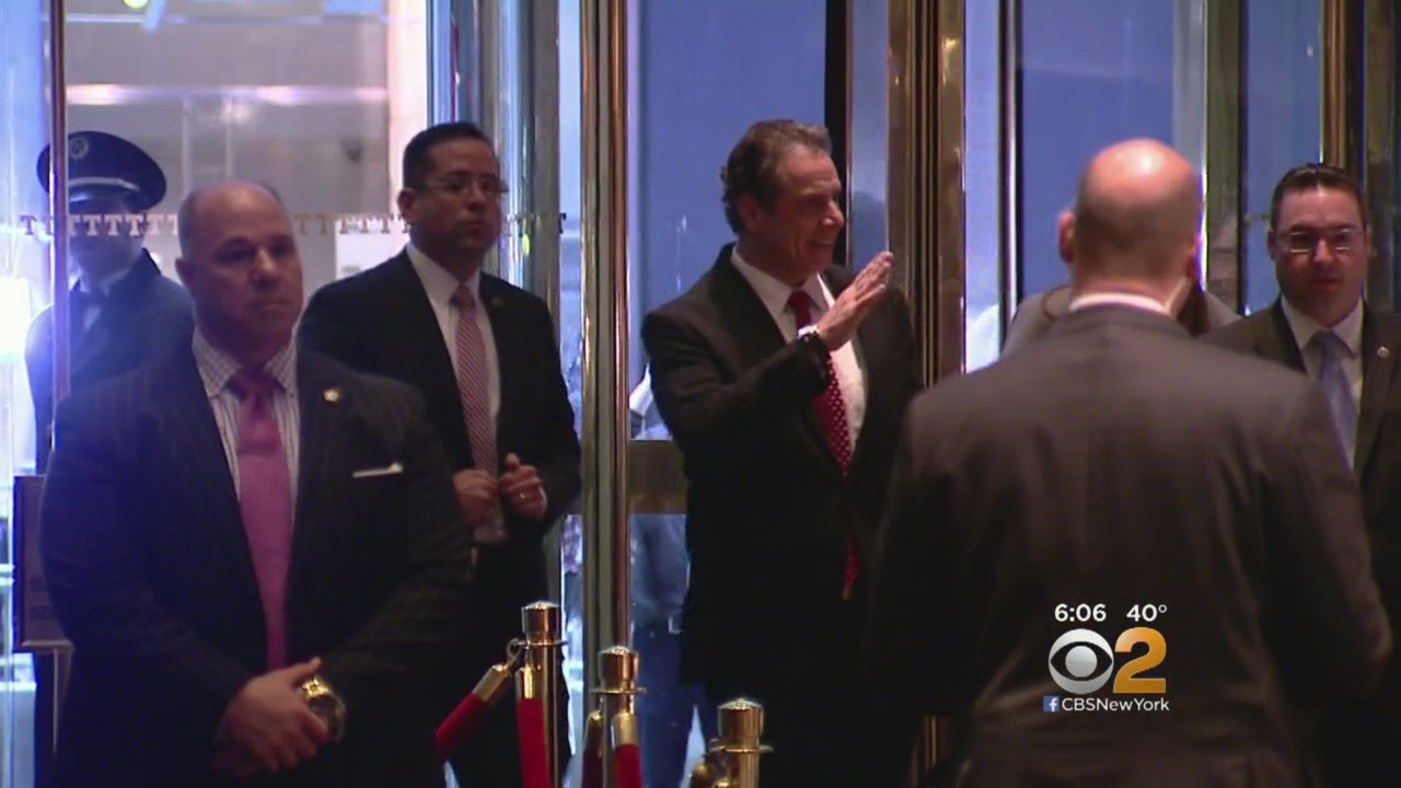 Trump Meets With Cuomo At Trump Tower