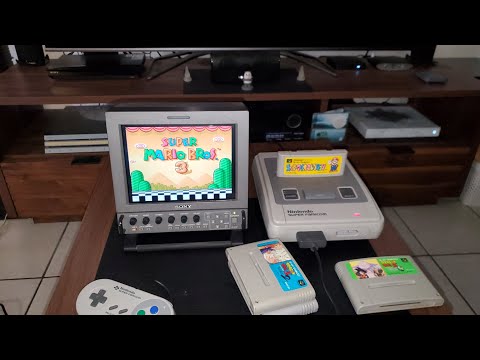 Sony LMD 9020 #retrogaming #snes - YouTube