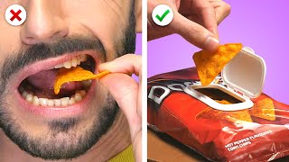 PALHAÇADA! OS TRUQUES MAIS BOBOS DE COMIDA! | 11 Dicas DIY Criativas Para a Hora de Comer.