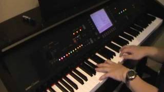 Video thumbnail of "Dia - Sheila Majid (Yamaha Piano CVP Clavinova cover with backup)"