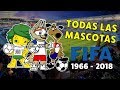 LAS MASCOTAS DE TODOS LOS MUNDIALES DE FÚTBOL (1966 - 2018)