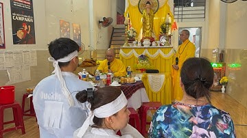 Tác Bạch cúng dường Trai Tăng nhân lễ cúng " Chung Thất Trai Tuần" cho HL ông : Nguyễn Đức Chính.