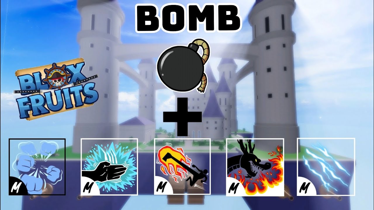 Blox Fruits Combo Bomb Với Tất Cả Melee YouTube