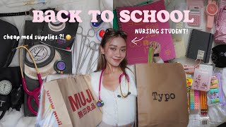 Med Student’s Back To School Shopping ‍⚕(Haul + What’s in My Bag)