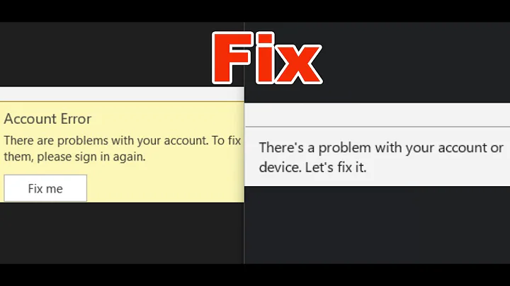 Fix Microsoft Office Login Error There Are Problems With Your Account Or Device On PC