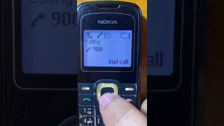 Nokia 1202 Calling Has Battery Empty