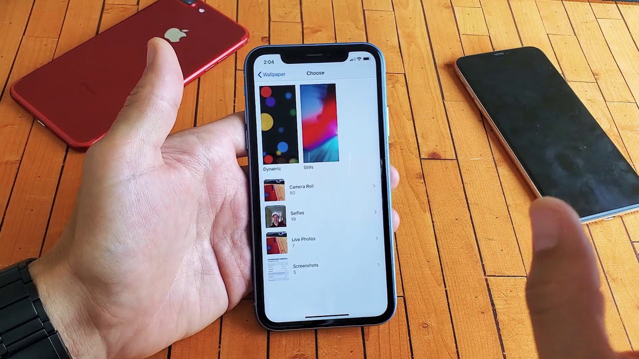 iPhone XR: How to Change Wallpaper on Home & Lock Screen + Tips - YouTube