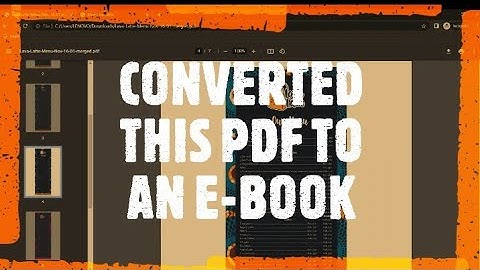An e-book created from a PDF using HTML, CSS and JavaScript