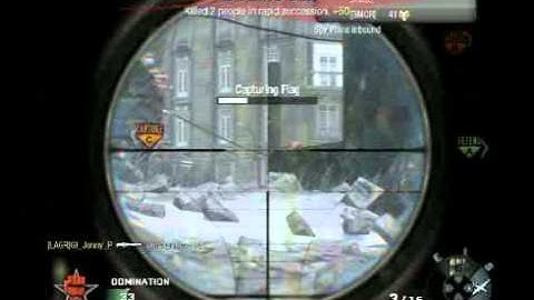 Black Ops objective sniping