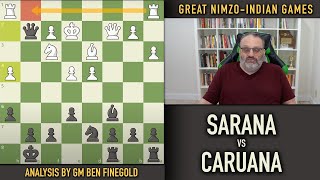Thumbnail for Great Nimzo-Indian Games: Sarana vs Caruana