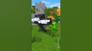 HELP Mikey JJ and JJ sister play hide n seek with wither and herobrine - Maizen Minecraft Shorts