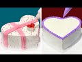 Amazing Heart Cake Decorating Ideas for Cake Lovers | Tasty Cake Decorating Tutorial | So Yummy Cake