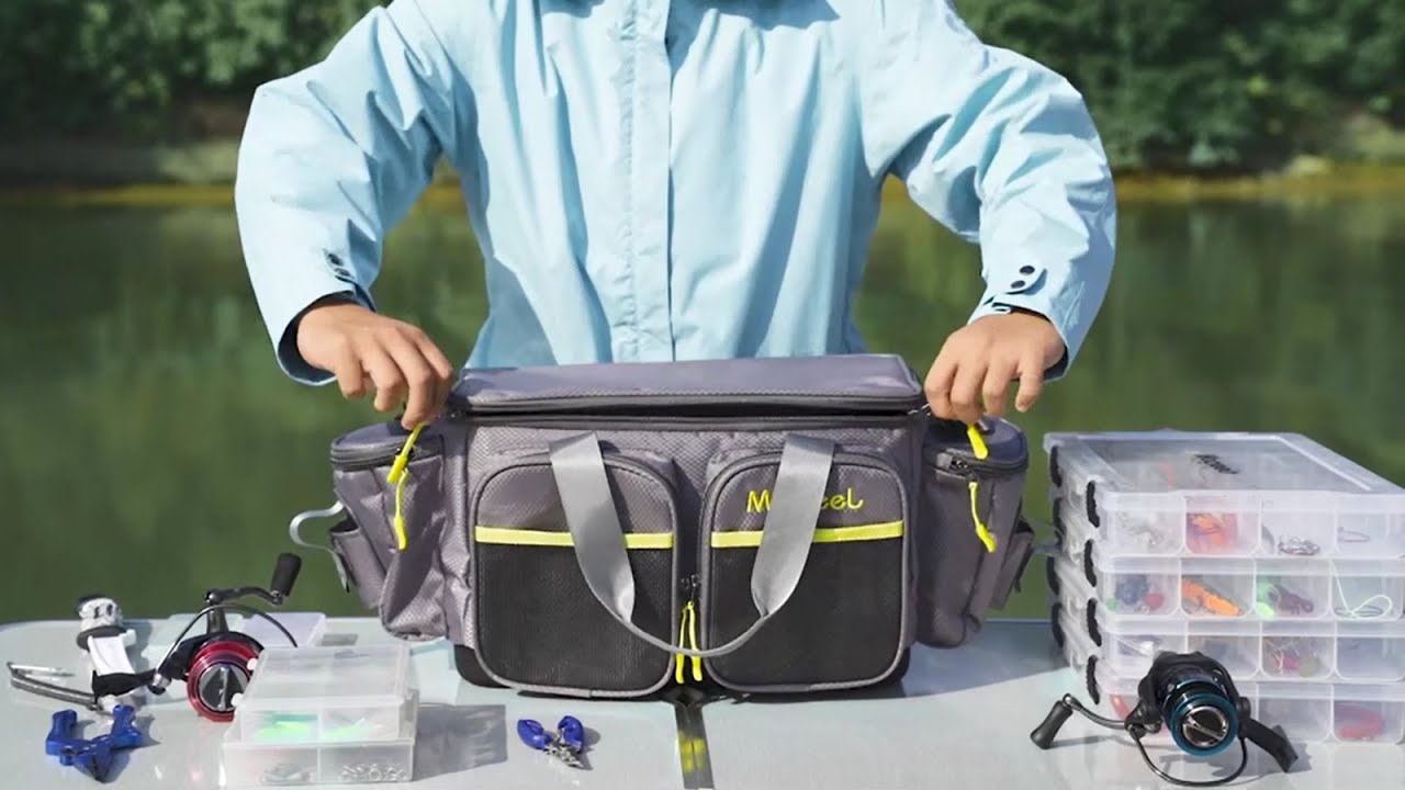 Gonex Fishing Tackle Bag Pack Your Fishing Gear Effortlessly 