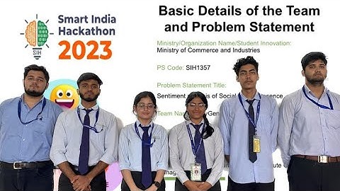 SIH1357: Sentiment Analysis of Social Media presence prototype by team OxyGen, BBDITM Lucknow