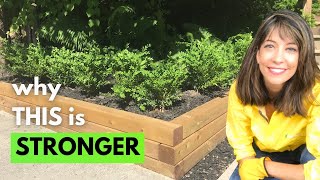 How To Build Raised Garden Beds | Longest Lasting Beds + Edging For Beginner's