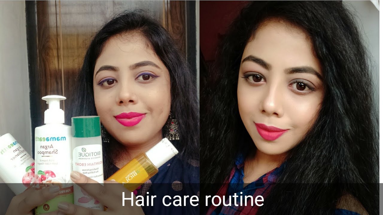My haircare routine..hair care routine for long hair.. - YouTube