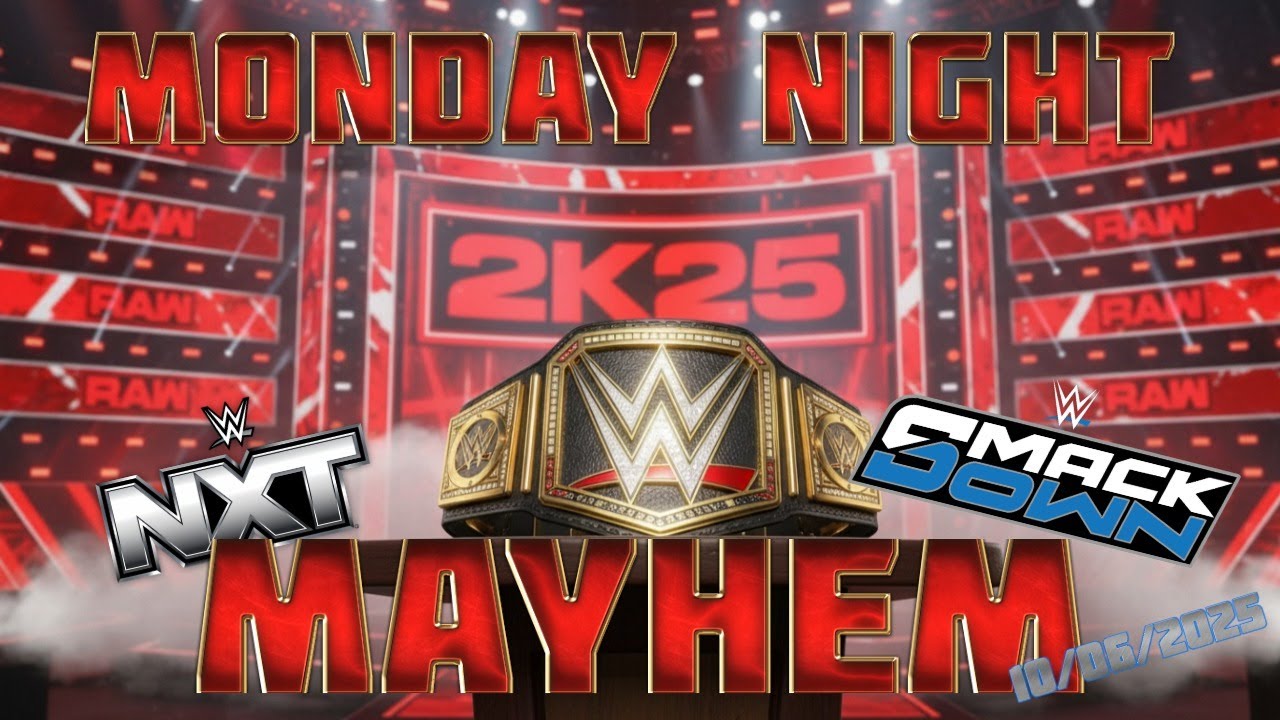 Monday Night Mayhem LIVE | Epic Rivalries Explode in WWE 2K25!