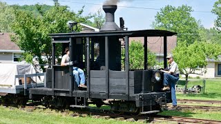 Replica Climax Logging Steam Locomotive Locust Heights And Western