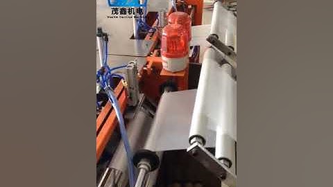 Máy cắt cuộn 2 làn tự động thu cuộn túi phẳng có lõi