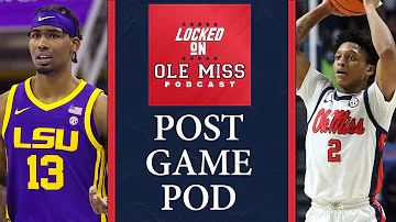 POST GAME POD: Ole Miss survives in Baton Rouge, Daeshun Ruffin injured